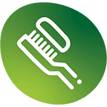 Illustration of toothbrush