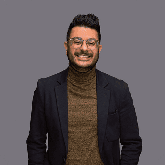 Dentist Shamir smiling