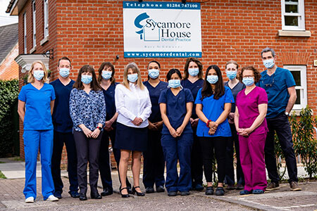 The team at Sycamore House Dental Practice