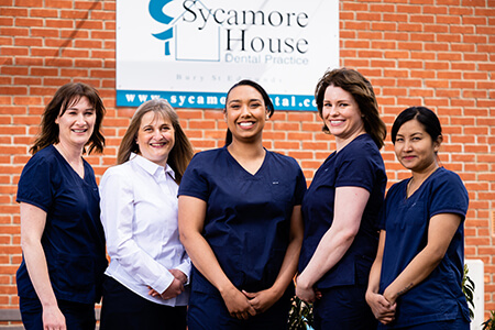 Helen Morillo and the team at Sycamore House Dental Practice