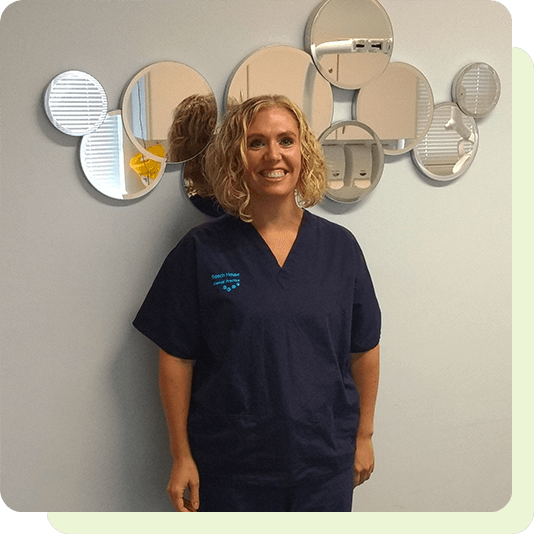 Dentist Sarah Hoggins