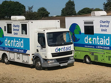 Dentaid mobile vans