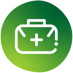 First aid kit icon